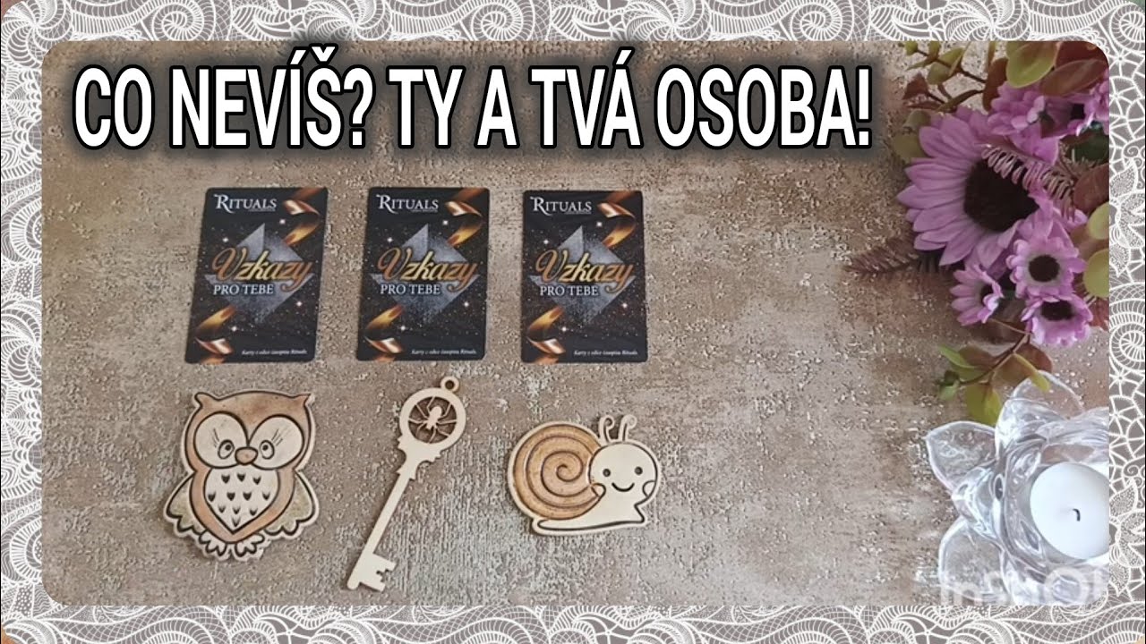 CO NEVÍŠ? Ty a Tvá osoba! ❤️🌈 Tarot výklad karet      #karty #tarot #laska #love #vykladkaret