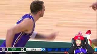 Luka Is A Walking 40 Ball Bucks Vs Lakers Nba Highlights Reaction