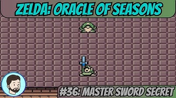 The Legend of Zelda: Oracle of Seasons (Game Boy Color) - Part 36: Master Sword Secret
