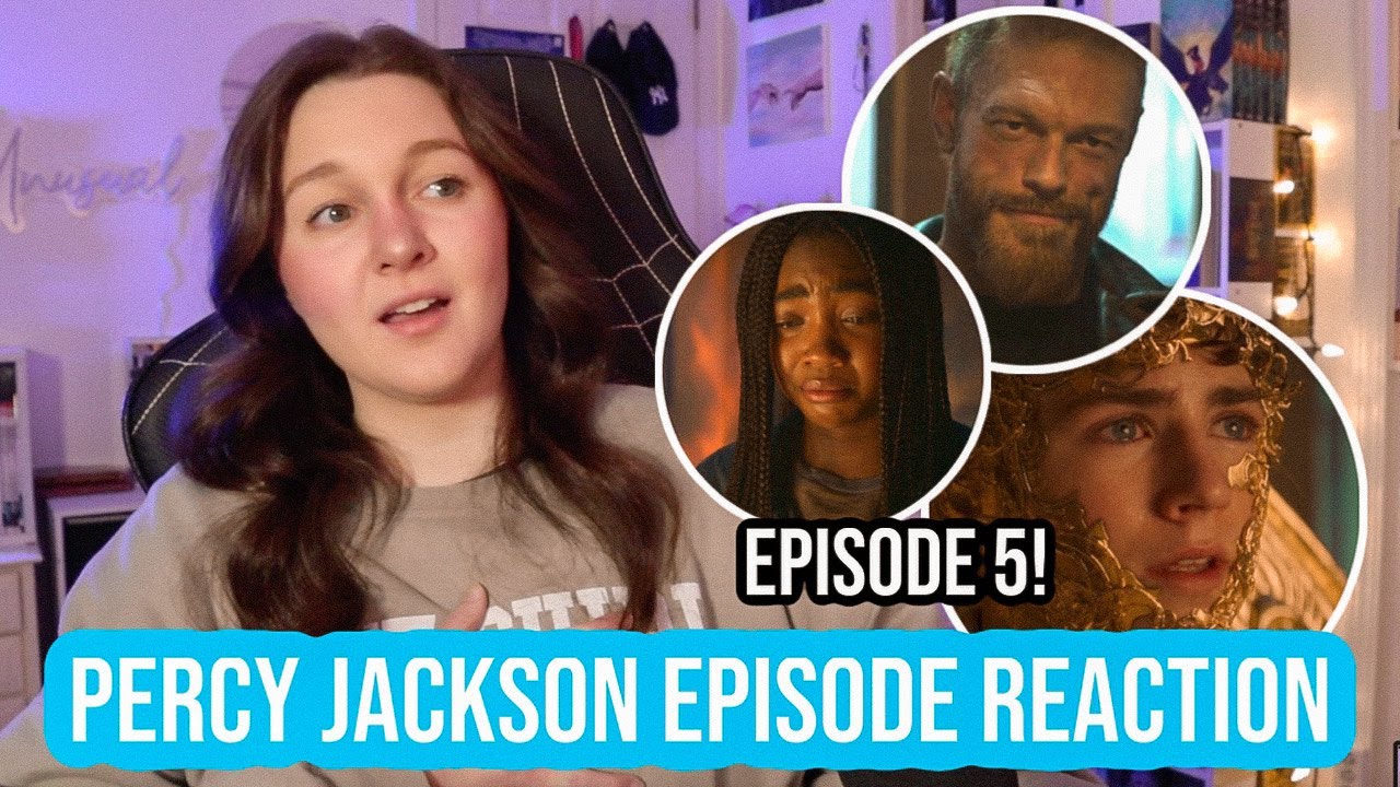 Перси Джексон и олимпийцы - Эпизод 5 **РЕАКЦИЯ**