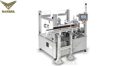 Vertical Fully Automatic Round Bottles Carton Packing Machine with Coding, Leaflet Inserting