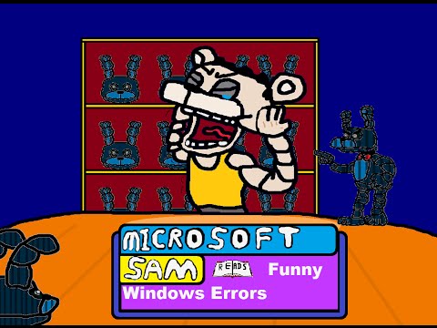 Microsoft Sam Reads Funny Windows Errors Short: Phantom Bonnie Virus on Sam's Computer