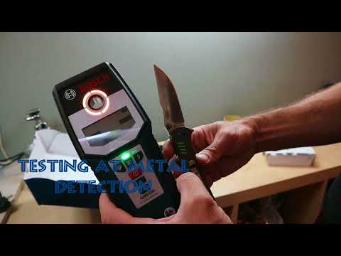 Bosch gms 120 unboxing and testing whats in the box