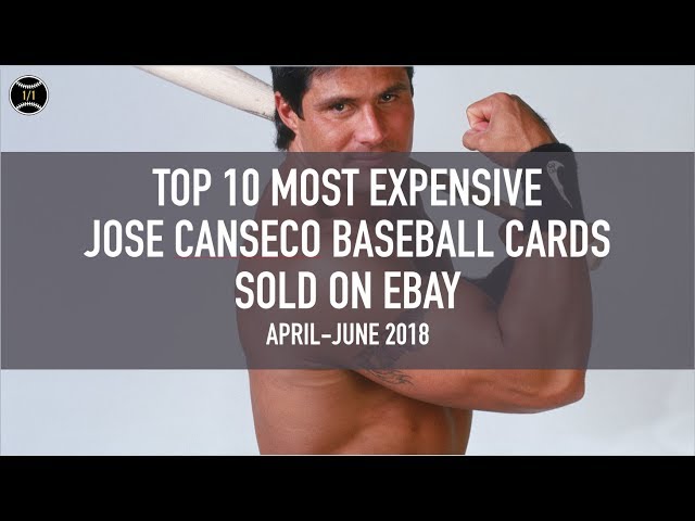 10 Most Valuable Jose Canseco Baseball Cards - Old Sports Cards
