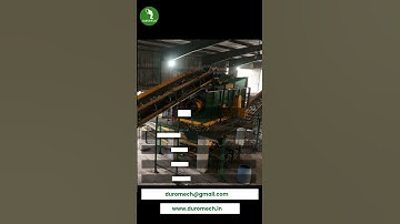 Stationary Ballistic Separator | Efficient Screening #wastesegregation #sustainablesolutions