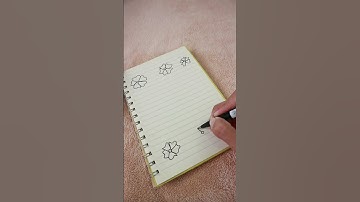 Front Page Notebook Decoration / Border Design Ideas... #shorts #notebook_design #borderdesign