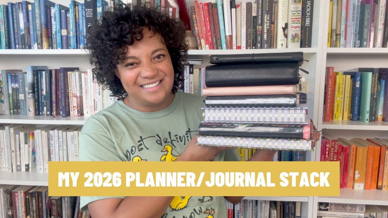 My 2026 Planner & Journal Stack - YouTube