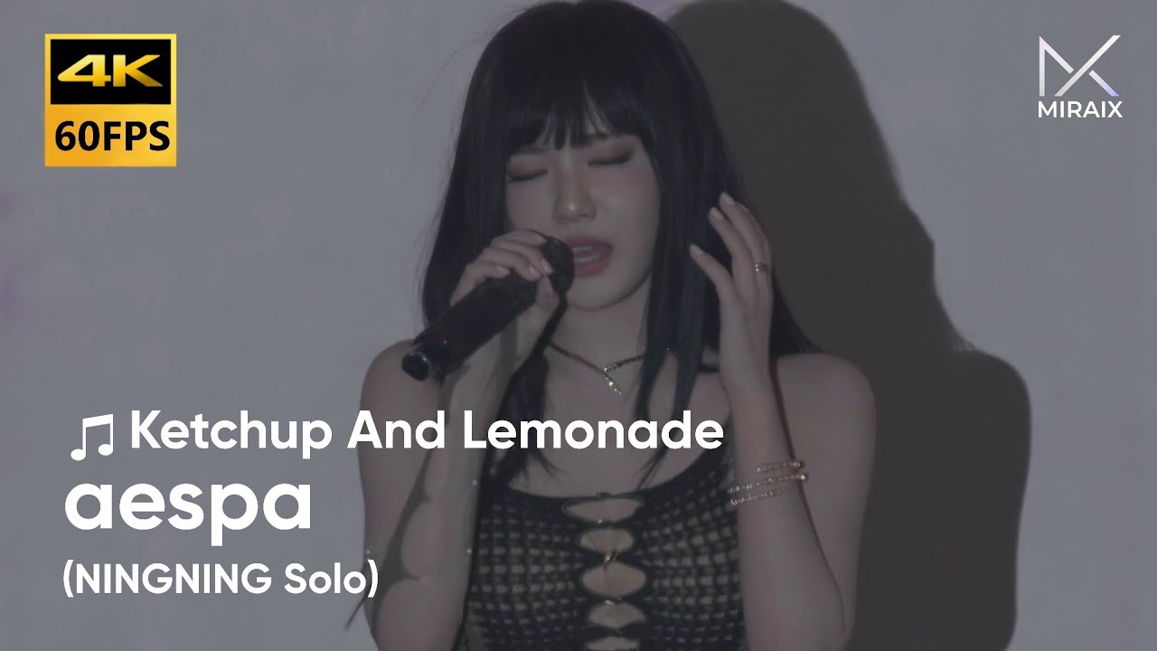 [4K] aespa 에스파 'Ketchup And Lemonade (NINGNING Solo) Live 2026 aespa LIVE TOUR – SYNK : aeXIS LINE 