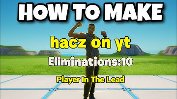 Hoe je een speler in het leadsysteem maakt in Fortnite Creative (Tutorial 2025)