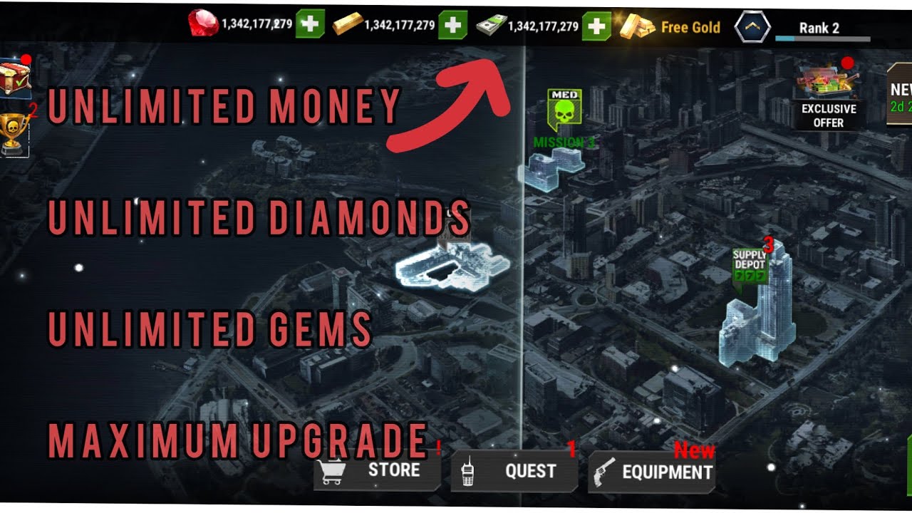 DEAD TARGET MOD APK v4.107.0(UNLIMITED MONEY/DIAMONDS/GOLD) YouTube