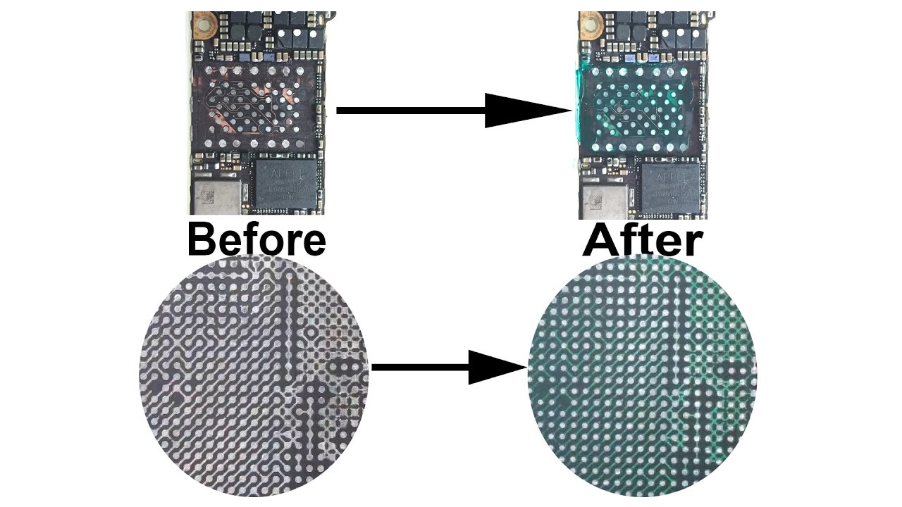 Fix Damaged Insulation Layer for iPhone iPad NAND Flash