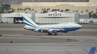 *Final Flight* Las Vegas Sands Boeing 747SP31(VPBLK) final departure out of Las Vegas!