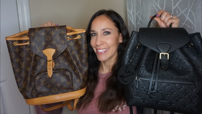 COMPRANDO MOCHILA LOUIS VUITTON VINTAGE MONTSOURIS GM 