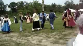 Dancing Round the Maypole at White Hart 2008, Part 1