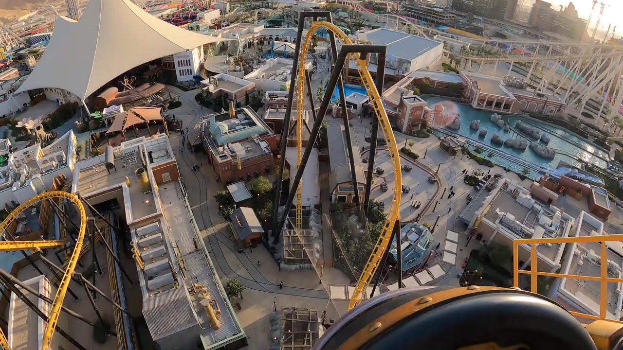 Onride: ‘Iron rattler’ 🎢 4K/POV 2026 Six flags Qiddiya