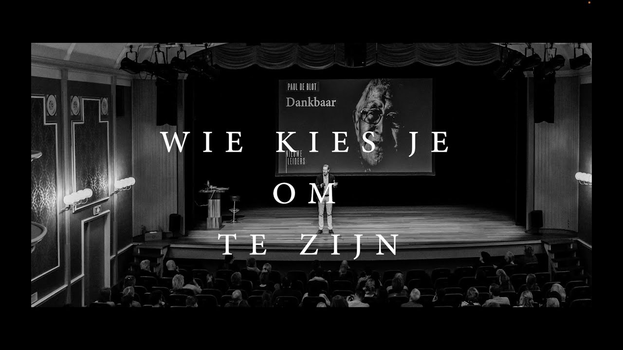 Wie kies je om te zijn - YouTube