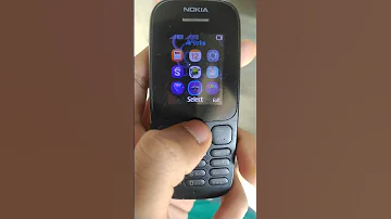 Playing Games On Nokia 105 Keypad Mobilephone 