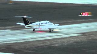 Final departure of calibration flight from St Helena Island