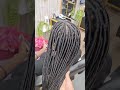 Regular Box Braids Mid-Back Length