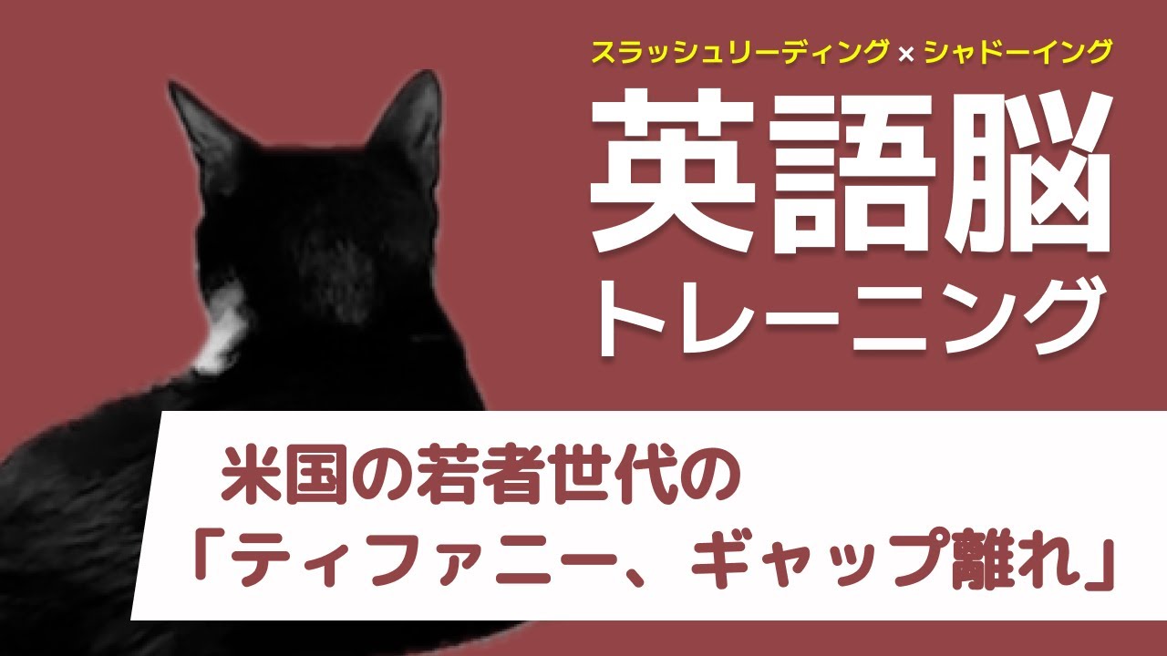 米国の若者世代の「ティファニー、ギャップ離れ」【VOA英文記事のシャドーイングで英語脳トレーニング】