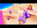 Poor vs Rich Superheroes at College! How to become Mermaid! Mermaid Beauty Makeover by TeenVee