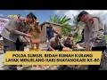 POLDA SUMSEL BEDAH RUMAH KURANG LAYAK MENJELANG HARI BHAYANGKARI KE-80