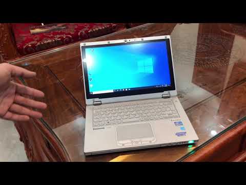 Video Laptop Panasonic, laptop quân đội siêu bền, biến hình... - youtube