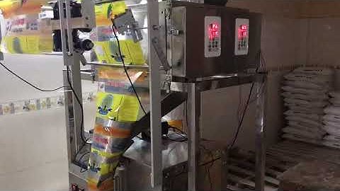 Máy đóng gói cân định lượng bột tự động 2 đầu cân - Công ty CNV - LH 0942797639