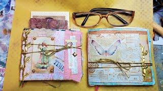 Let's Make a Junk Journal from Junk Mail Envelopes! Part 2 of 3: So Much Fun! The Paper Outpost! :)