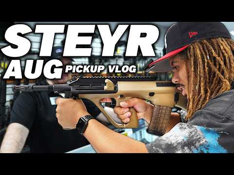 Picking Up A GRAIL ! Steyr Arms AUG A3 M1 Pickup Vlog !