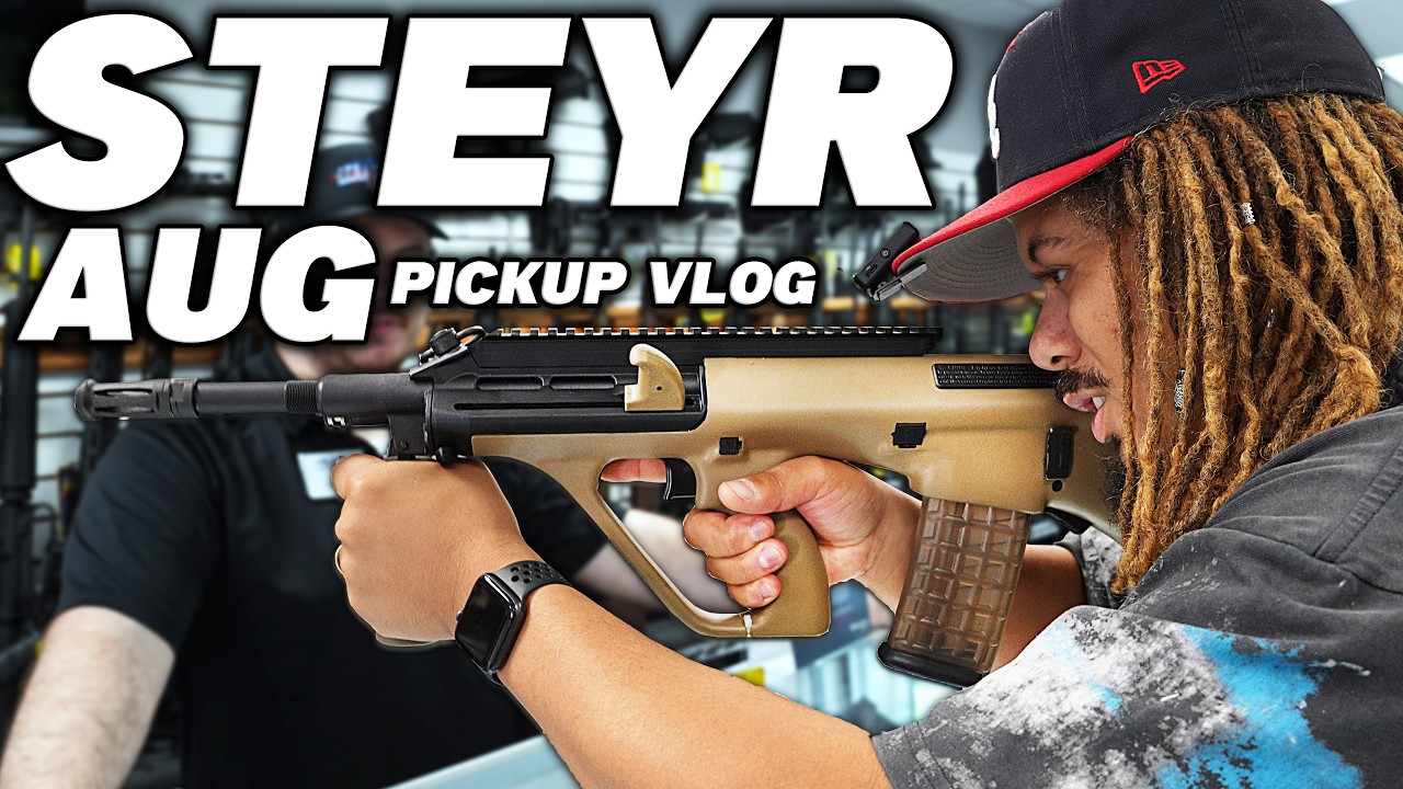 Picking Up A GRAIL ! Steyr Arms AUG A3 M1 Pickup Vlog !