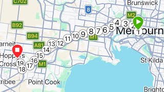 SOUTHERN CROSS TO HOPPERS CROSSING