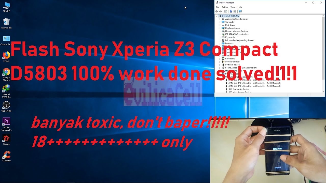 Tutorial Flash Sony Xperia Z3 Compact (D5803) YouTube