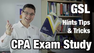 CPA exam study hints for GSL  - Video #1 screenshot 4