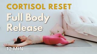 SOMATIC YOGA FOR CORTISOL RESET | Somatic Stress Release | 12 Min