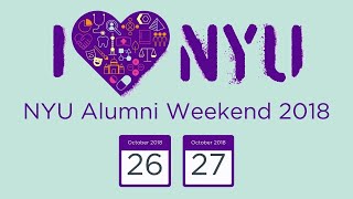 Alumni Weekend 2018: I Love NYU!