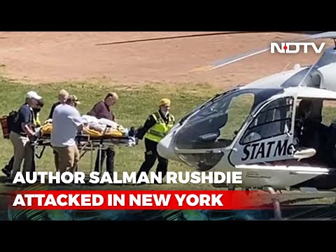 Salman Rushdie On Ventilator After Stabbing, Attacker Identified