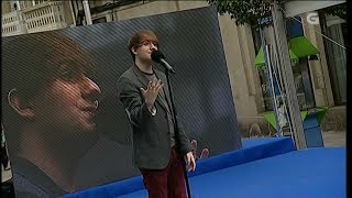 David Fanego - A Miña Terra Galega (Directo en Aquí Galicia) 28-06-2014
