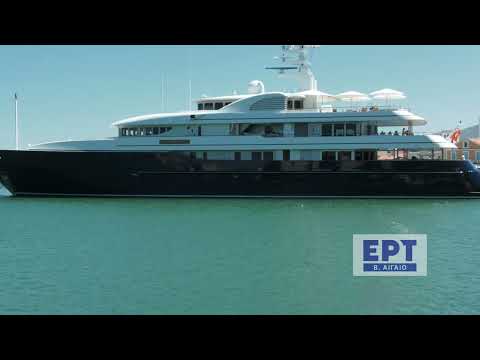 Στο Λιμάνι της Μυτιλήνης το πολυτελές mega yacht «Archimedes»