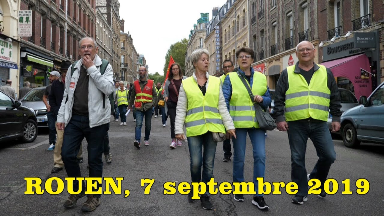 Gilets Jaunes Acte 1 Saison 2 Rouen Le Samedi 7 Septembre 2019