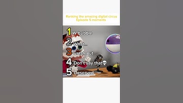 Ranking the amazing digital circus episode 5 moments #meme #TheAmazingDigitalCircus #tadc ￼￼￼￼