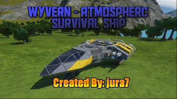 Wyvern Survival Ship By: jura7 - Space Engineers Spotlight