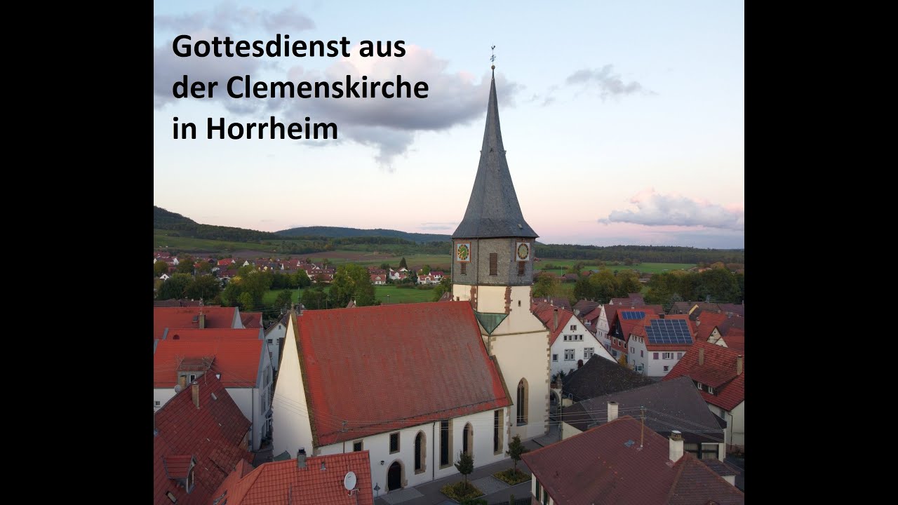 Gottesdienst am 26.10.2025 in der Clemenskirche