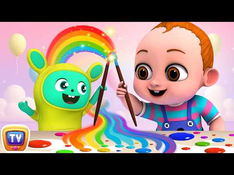 Messy Painting Party with Baby Taku! 🔴🟡🔵 Bestie’s Color Splash! - Minisode | ChuChuTV Cartoon Videos