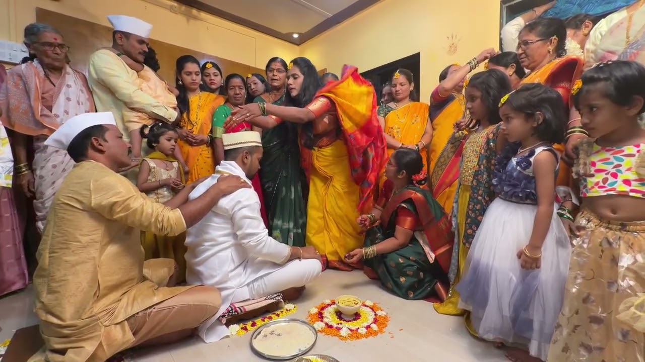 शुभम दादाचे उटणं.  #लग्न #लग्नाचीगाणी #लेझीम 