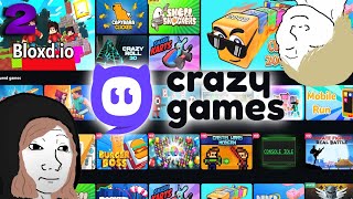 BAD FREE HORROR AND MINECRAFT CLONES | CRAZYGAMES EP. 2