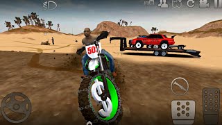 Motosiklet Sürücüsü Akrobasi Hız Simülasyonu - Offroad Haydutlar Oyun Android #14 - Android Gameplay screenshot 4