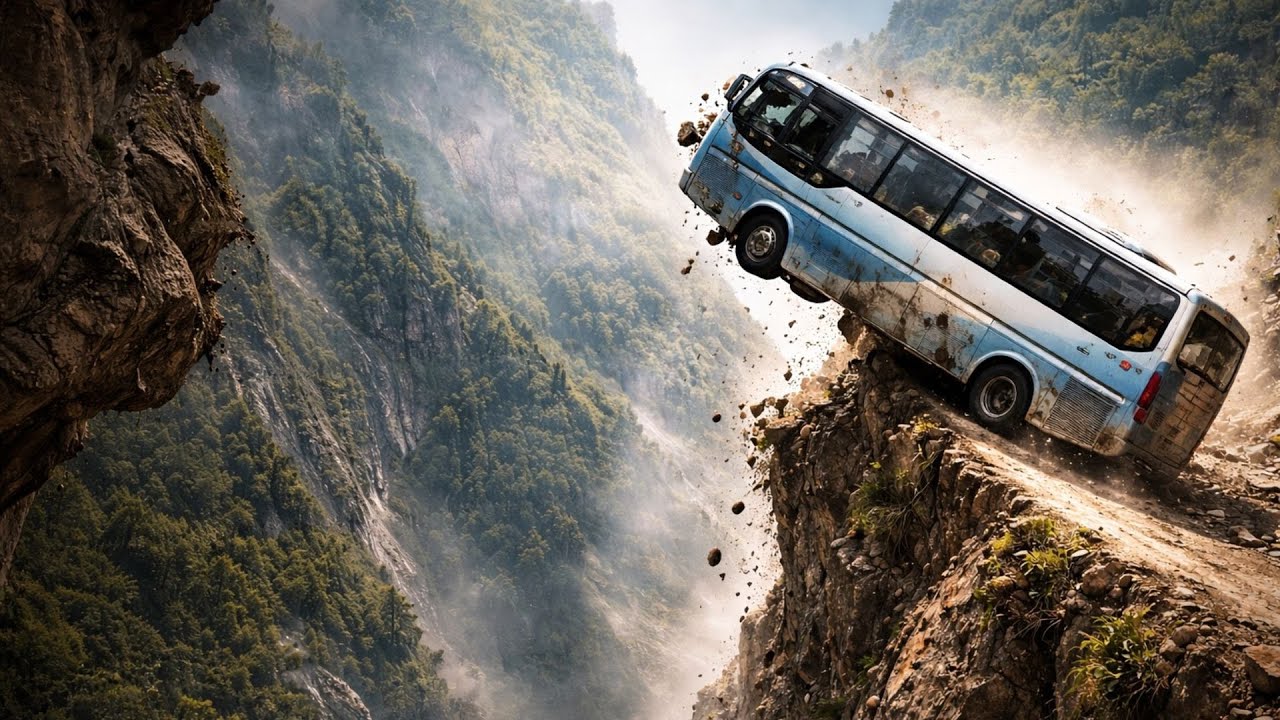 Die 5 gefährlichsten Straßen der Welt!