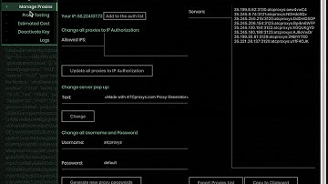 Making Sneaker Proxies and checking Ping