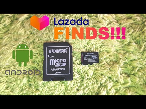 LAZADA FINDS: Kingston Canvas Select Plus (256GB) microSD Card Unboxing &amp; Speed Test (V30) [4K UHD]